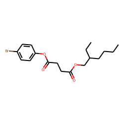 Succinic acid, 2-ethylhexyl 4-bromophenyl ester