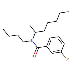 Benzamide, 3-bromo-N-butyl-N-hept-2-yl-