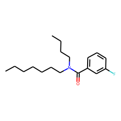 Benzamide, 3-fluoro-N-butyl-N-heptyl-