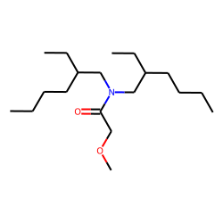 Methoxyacetamide, N,N-bis(2-ethylhexyl)-
