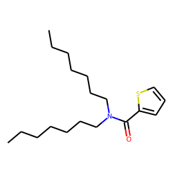 Thiophene-2-carboxamide, N,N-diheptyl-