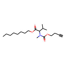 DL-Valine, N-methyl-N-(but-3-yn-1-yloxycarbonyl)-, octyl ester