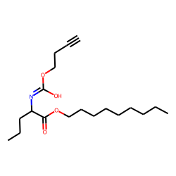 L-Norvaline, N-(but-3-yn-1-yloxycarbonyl)-, nonyl ester
