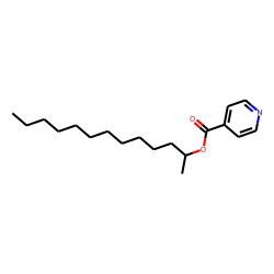 Isonicotinic acid, 2-tridecyl ester