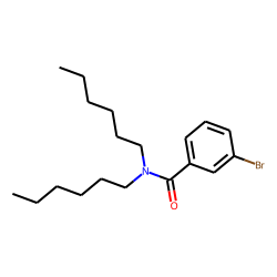 Benzamide, N,N-dihexyl-3-bromo-