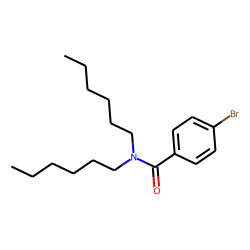 Benzamide, N,N-dihexyl-4-bromo-