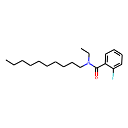 Benzamide, 2-fluoro-N-ethyl-N-decyl-