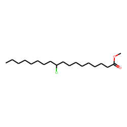 10-Chlorooctadecanoic acid, methyl ester