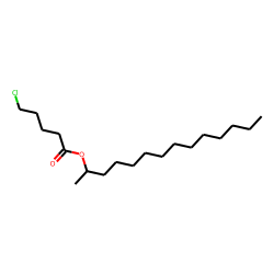 5-Chlorovaleric acid, 2-tetradecyl ester