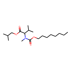 DL-Valine, N-methyl-N-octyloxycarbonyl-, isobutyl ester