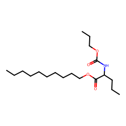 L-Norvaline, N-propoxycarbonyl-, decyl ester