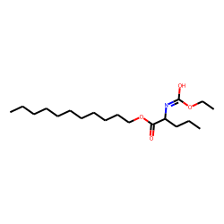 l-Norvaline, N-ethoxycarbonyl-, undecyl ester