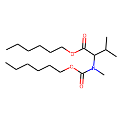 DL-Valine, N-methyl-N-hexyloxycarbonyl-, hexyl ester