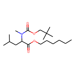 l-Leucine, N-neopentyloxycarbonyl-N-methyl-, hexyl ester