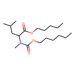 L-Leucine, N-methyl-N-(hexyloxycarbonyl)-, pentyl ester