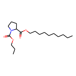 d-Proline, n-propoxycarbonyl-, decyl ester