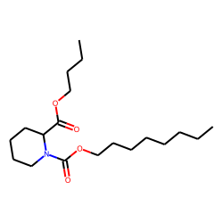 Pipecolic acid, N-octyloxycarbonyl-, butyl ester