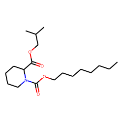 Pipecolic acid, N-octyloxycarbonyl-, isobutyl ester