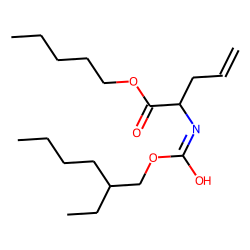 2-Aminopent-4-enoic acid, N-(2-ethylhexyloxycarbonyl)-, pentyl ester