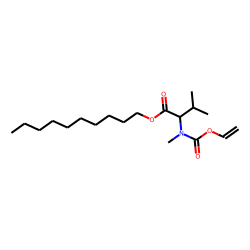 DL-Valine, N-methyl-N-(vinyloxycarbonyl)-, decyl ester