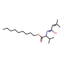 L-Valine, N-(3-methylbut-2-enoyl)-, nonyl ester