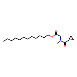 Sarcosine, N-cyclopropylcarbonyl-, dodecyl ester