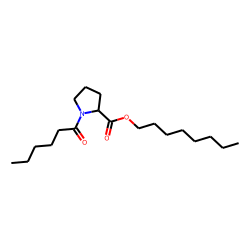 L-Proline, N-(hexanoyl)-, octyl ester