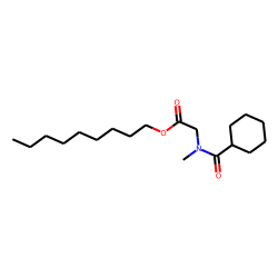 Sarcosine, N-(cyclohexylcarbonyl)-, nonyl ester