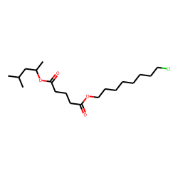 Glutaric acid, 8-chlorooctyl 4-methylpent-2-yl ester