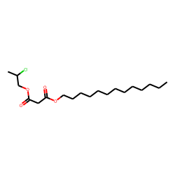 Malonic acid, 2-chloropropyl tridecyl ester