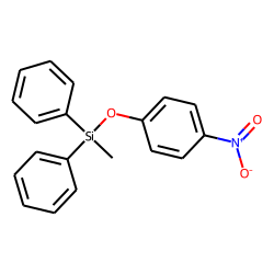 1-Diphenylmethylsilyloxy-4-nitrobenzene