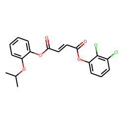 Fumaric acid, 2-isopropoxyphenyl 2,3-dichlorophenyl ester