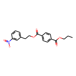 Terephthalic acid, 2-(3-nitrophenyl)ethyl propyl ester