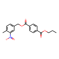 Terephthalic acid, 3-nitro-4-methylbenzyl propyl ester