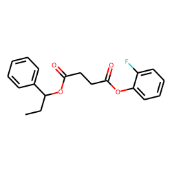 Succinic acid, 2-fluorophenyl 1-phenylpropyl ester