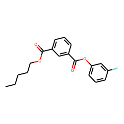 Isophthalic acid, 3-fluorophenyl pentyl ester