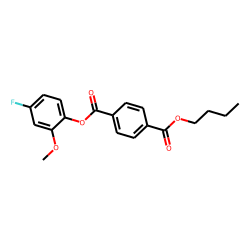 Terephthalic acid, butyl 4-fluoro-2-methoxyphenyl ester