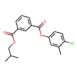Isophthalic acid, 4-chloro-3-methylphenyl isobutyl ester