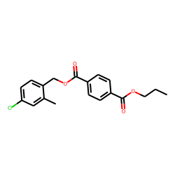 Terephthalic acid, 4-chloro-2-methylbenzyl propyl ester
