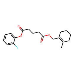 Glutaric acid, (2-methylcyclohex-1-enyl)methyl 2-fluorophenyl ester