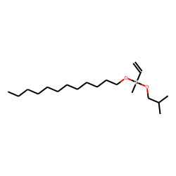 Silane, methylvinyl(isobutoxy)dodecyloxy-