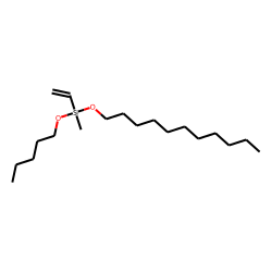 Silane, methylvinyl(pentyloxy)undecyloxy-