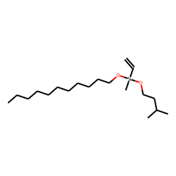 Silane, methylvinyl(3-methylbutoxy)undecyloxy-