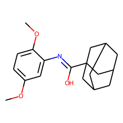 1-Adamantanecarboxamide, N-(2,5-dimethoxyphenyl)-