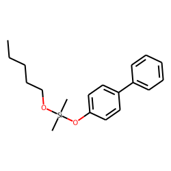 Silane, dimethyl(4-phenylphenoxy)pentyloxy-