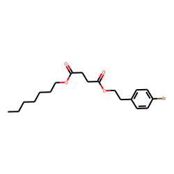 Succinic acid, 4-bromophenethyl heptyl ester
