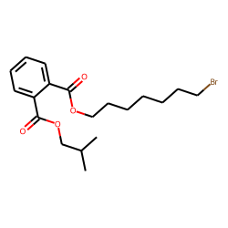 Phthalic acid, 7-bromoheptyl isobutyl ester