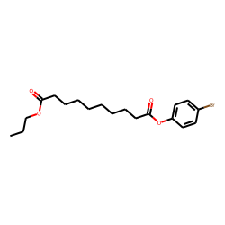 Sebacic acid, 4-bromophenyl propyl ester