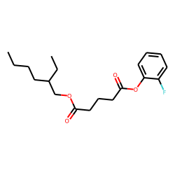 Glutaric acid, 2-fluorophenyl 2-ethylhexyl ester