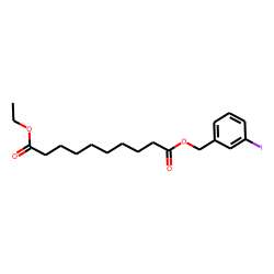Sebacic acid, ethyl 3-iodobenzyl ester